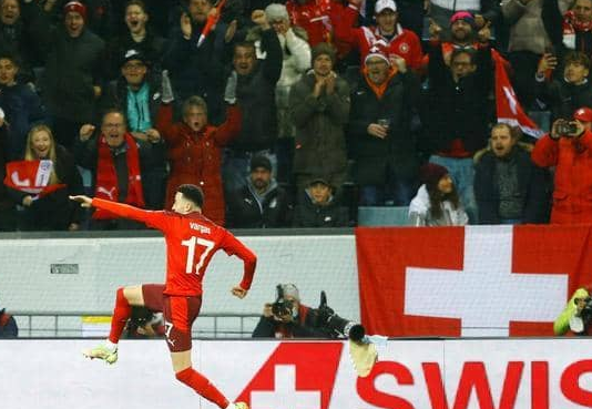 سويسرا تتأهل لمونديال قطر 2022